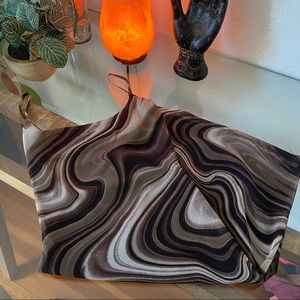 Windsor Brown Marble Bodycon Minu Dress